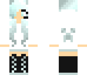 Shaded blue girl | Minecraft Skin