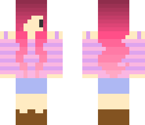kawaii girl skin