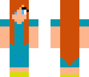 blue girl