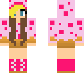 pink skin cake