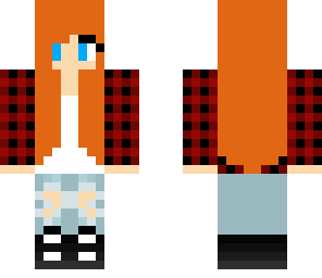 red hair flannel