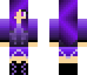 purple girl