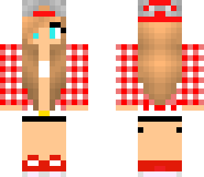red skaterr girl