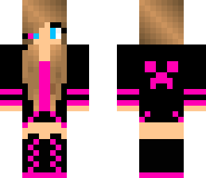 minecraft crazy gril