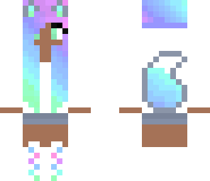 rainbow wolf fixed for darker skin