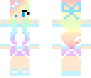 cute rainbow girl