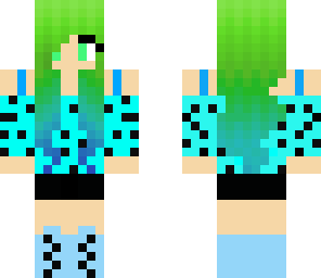 edit blue girl