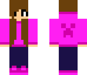 pink creeper girl