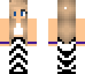 edited long skirt girl
