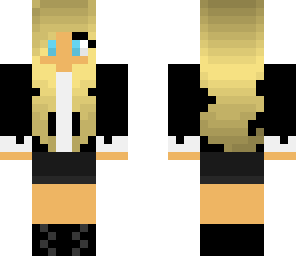 formal blonde girl