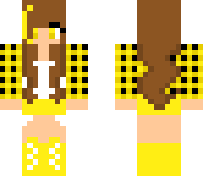 cool girl yellow