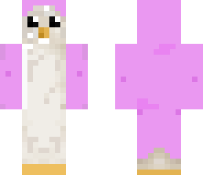 light pink penguin
