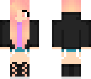pink haired girl