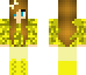 pretty yellow girl
