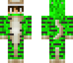 green dinosaur boy by lawliet105