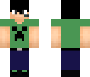 creeper gamer boy