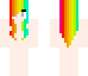 rainbow hair base