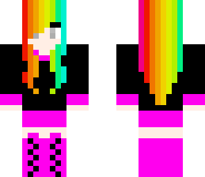rainbow girl