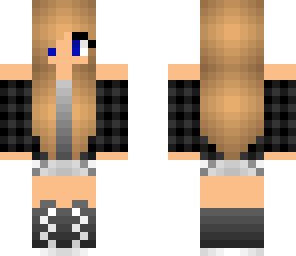 plaid girl - edit