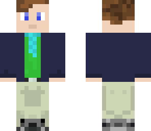 trevor blue trenchcoat
