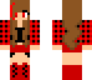 cool girl red