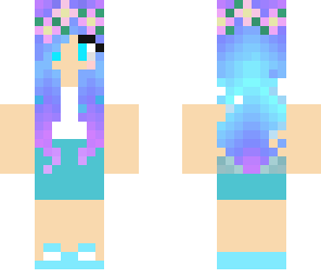 hipster flower girl