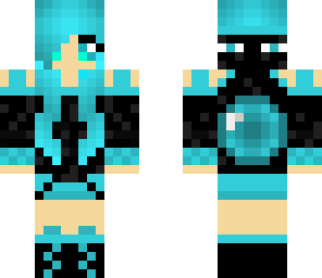 blue girl endergirl