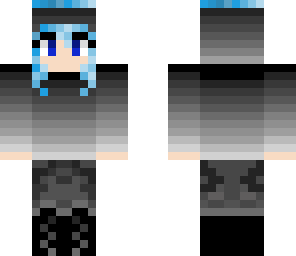 blue girl edit