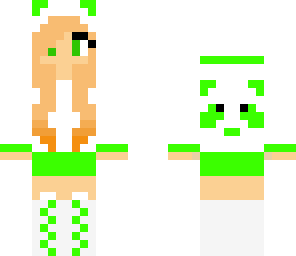 green pandagirl