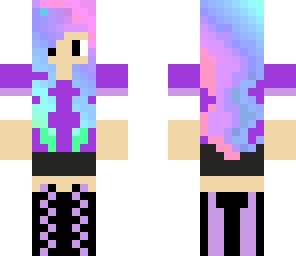 rainbow hair