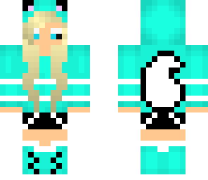 blue panda girl in now better