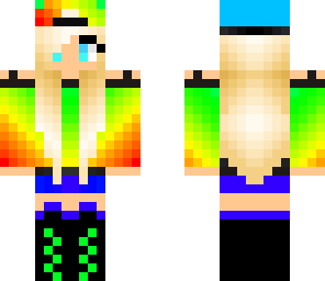 rainbow girl