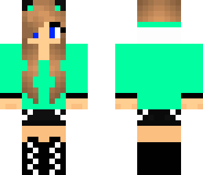 girl fox blue