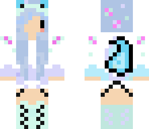 winter fox girl