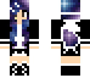 galaxy wolf girl