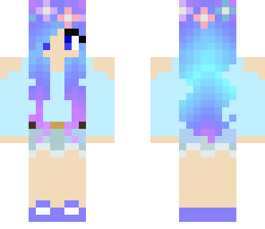 cute blue pastel girl