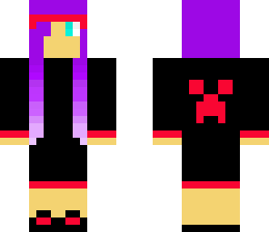 evil creeper girl