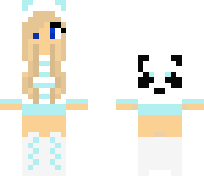 cute panda girl