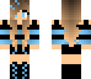 pretty blue girl