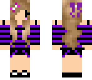 chibi girl in purple