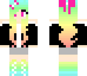 rainbow girl