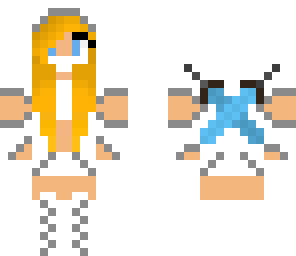 white ninja girl