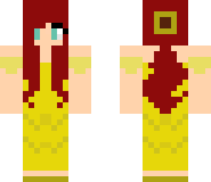 princess with red hair