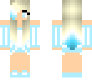 blue girl
