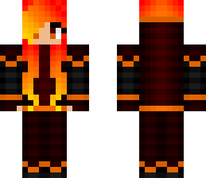 fire girl - reshaded