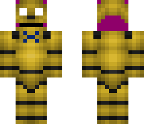 fnaf 2 killer in golden freddy suit