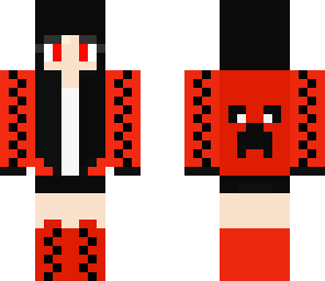 evil creeper girl