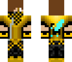 budder teen with diamond sword on his back