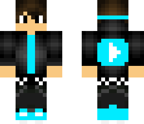 blue youtuber boy