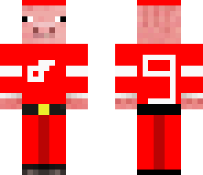 red pants pig